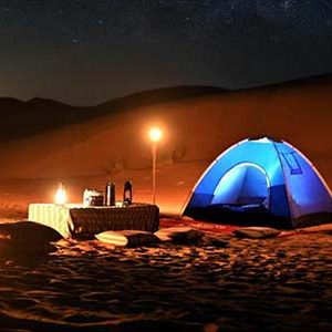 overnight desert camping